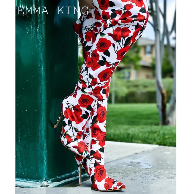 2019 New Women Boots Beauty Mixed Colors Long Tube Over The Knee Thigh Pointy Toe Boots High-Heeled Fashion botas mujer Casual
2019 New Women Boots Beauty Mixed Colors Long Tube Over The Knee Thigh Pointy Toe Boots High-Heeled Fashion botas mujer Casual