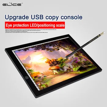 EliceLED light A4 LCD screen drawing board Stencil Art Copy Painting Drawing Tablet Pad Board Table Tattoo AU/EU/UK Plug
EliceLED light A4 LCD screen drawing board Stencil Art Copy Painting Drawing Tablet Pad Board Table Tattoo AU/EU/UK Plug