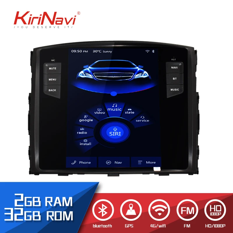 KiriNavi 10.4" HD Touch Display Android 6.0 For MITSUBISHI PAJERO V97 Car Radio MP5 Audio GPS Navigation Multimedia Play
KiriNavi 10.4" HD Touch Display Android 6.0 For MITSUBISHI PAJERO V97 Car Radio MP5 Audio GPS Navigation Multimedia Play