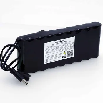 VariCore 12V 9.8Ah 9800mAh 18650 rechargeable battery pack 12V CCTV protection plate battery monitor DC 5.5*2.1mm
VariCore 12V 9.8Ah 9800mAh 18650 rechargeable battery pack 12V CCTV protection plate battery monitor DC 5.5*2.1mm