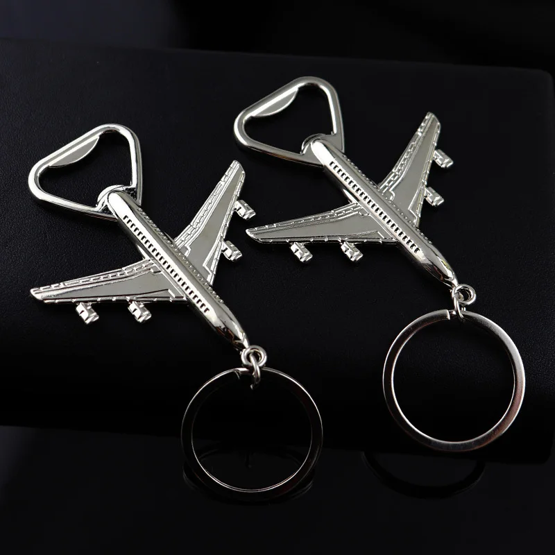 RE Personalized Air Plane Model Key Chains Bottle Opener Corkscrew Men's Gift Keychain Creativity Beer Wine Opener Key Ring A930
RE Personalized Air Plane Model Key Chains Bottle Opener Corkscrew Men's Gift Keychain Creativity Beer Wine Opener Key Ring A930