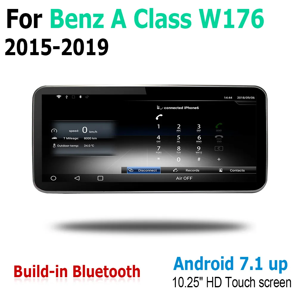 10.25" Android 7.0 RAM Touch Screen Multimedia Player For Mercedes Benz A Class W176 2015~2019 NTG Stereo Display navigation GPS
10.25" Android 7.0 RAM Touch Screen Multimedia Player For Mercedes Benz A Class W176 2015~2019 NTG Stereo Display navigation GPS