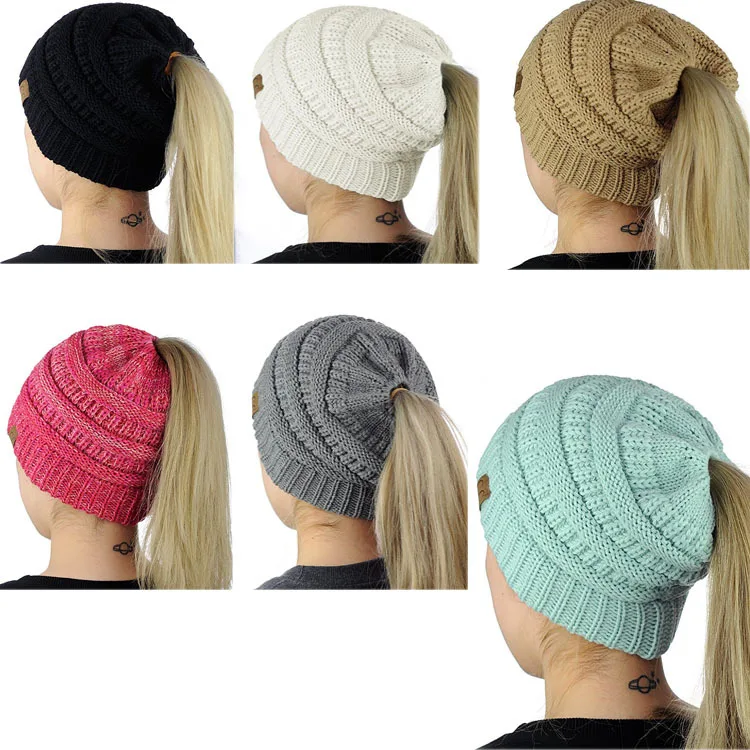 5~10% Women's Fashion Windbreak Warm Cap In Europe and America Girl Knitted Ponytail Elastic Hat Ladies Wool Bundle Hair Hats
5~10% Women's Fashion Windbreak Warm Cap In Europe and America Girl Knitted Ponytail Elastic Hat Ladies Wool Bundle Hair Hats