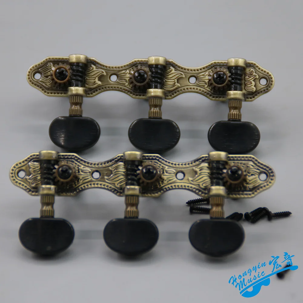 1 Pair Left and Right Classical Guitar String Tuning Pegs Machine Heads Antique Fish Cameo Pure Copper Tuners Keys Parts DJ405AB
1 Pair Left and Right Classical Guitar String Tuning Pegs Machine Heads Antique Fish Cameo Pure Copper Tuners Keys Parts DJ405AB