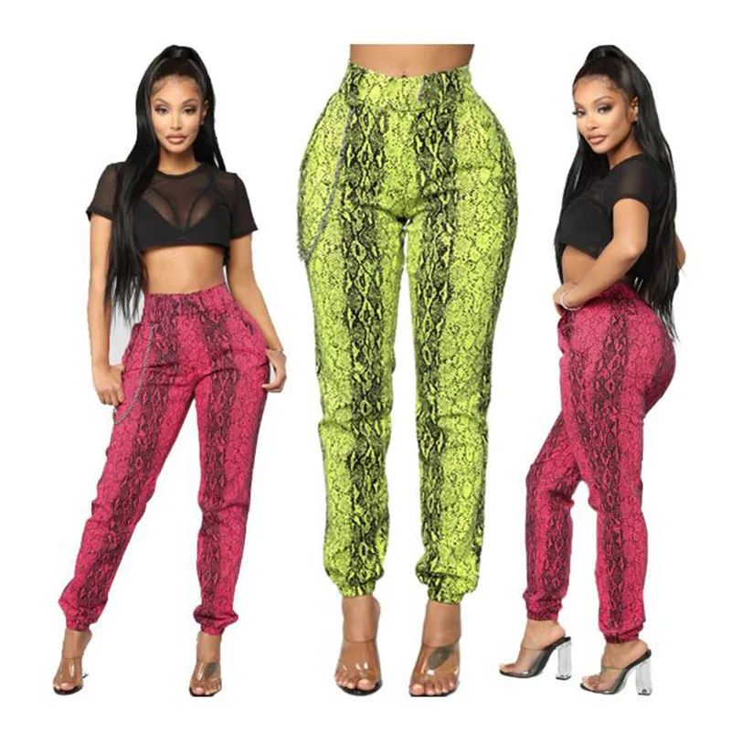 women fashion snake skin print long pants camouflage harem pants party club flare pants casual elastic waist trousers
women fashion snake skin print long pants camouflage harem pants party club flare pants casual elastic waist trousers