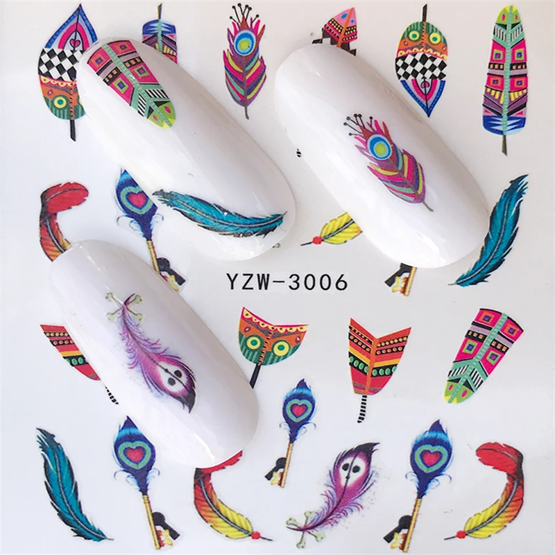 YZWLE 1 PC Water Decals Nail Art Sticker Dream Catcher Feather Watermark Adhesive Sliders Tips Wraps Decoration Manicure
YZWLE 1 PC Water Decals Nail Art Sticker Dream Catcher Feather Watermark Adhesive Sliders Tips Wraps Decoration Manicure