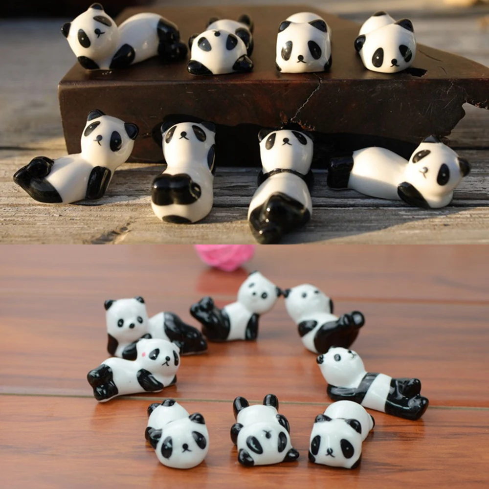 1Pc Cute Household Daily Chopsticks Holder Ceramic Panda Shape Chopsticks holders Random Styles 
1Pc Cute Household Daily Chopsticks Holder Ceramic Panda Shape Chopsticks holders Random Styles