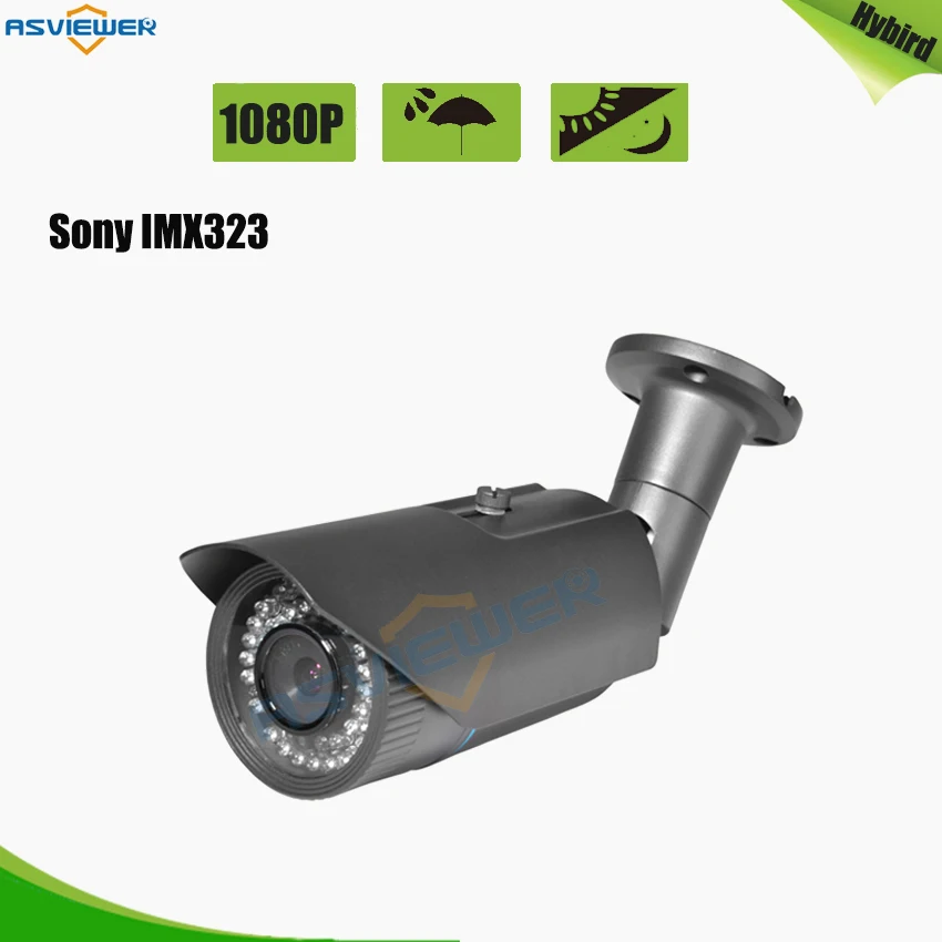 1/3 "Sony IMX323 CMOS сенсор 1080P Разрешение Водонепроницаемая камера 4 в 1 Поддержка
