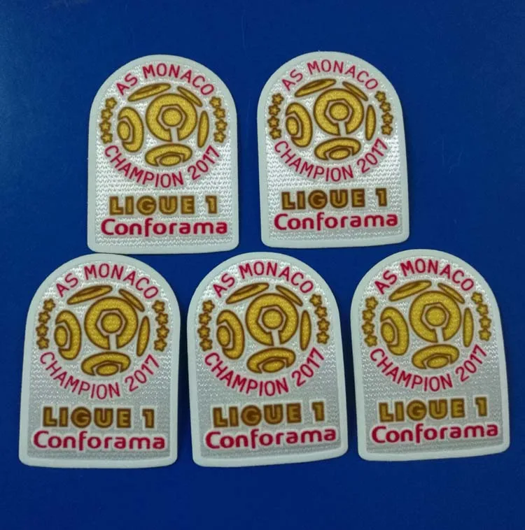 2017 2018 NEW France League 1 soccer patch for as monaco patches Champion 2017 de France de football Ligue 1 badge
2017 2018 NEW France League 1 soccer patch for as monaco patches Champion 2017 de France de football Ligue 1 badge