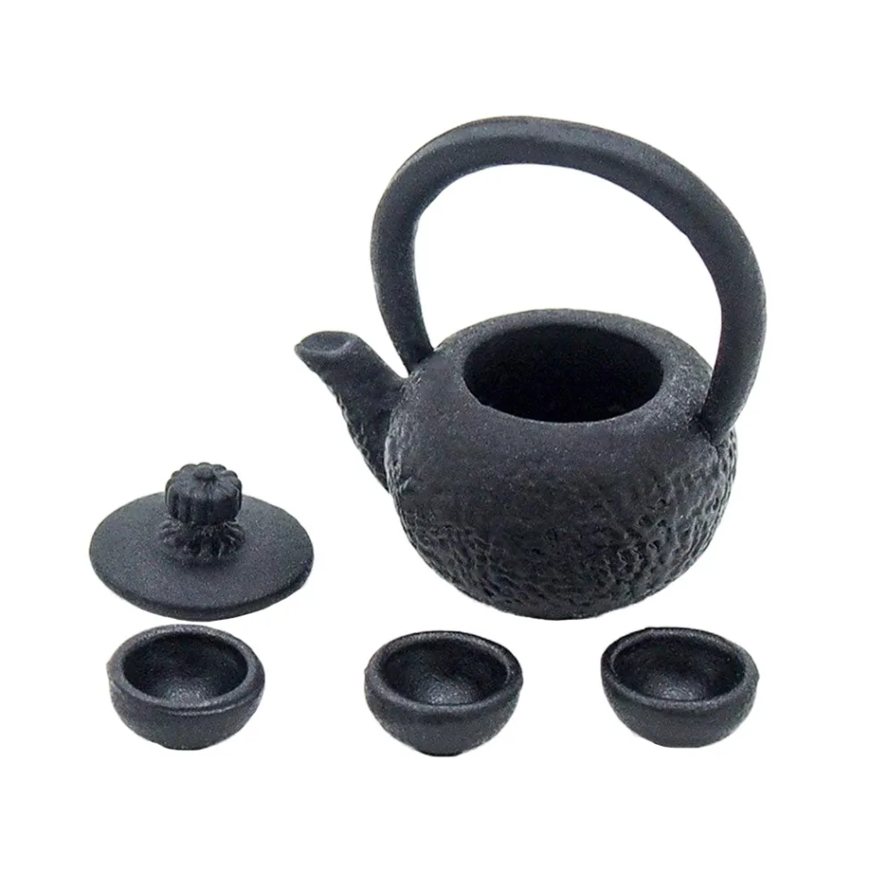 Odoria 1:12 Miniature Metal Teapot Tea Kettle with 3 Cups Dollhouse Kitchen Accessories
Odoria 1:12 Miniature Metal Teapot Tea Kettle with 3 Cups Dollhouse Kitchen Accessories