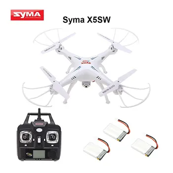 Syma X5SW / X5SW-1 4 Channel Remote Controlled Quadcopter with HD Camera for Real Time Video Transmission, 31 x 31 x 10.5cm
Syma X5SW / X5SW-1 4 Channel Remote Controlled Quadcopter with HD Camera for Real Time Video Transmission, 31 x 31 x 10.5cm