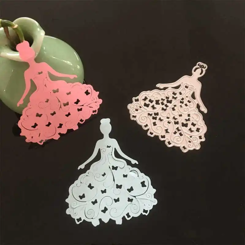 Wedding Dress Metal Steel Cutting Dies for DIY Embossing Scrapbook Paper Craft Creative Cards Wedding and Love Stamps Dies New
Wedding Dress Metal Steel Cutting Dies for DIY Embossing Scrapbook Paper Craft Creative Cards Wedding and Love Stamps Dies New