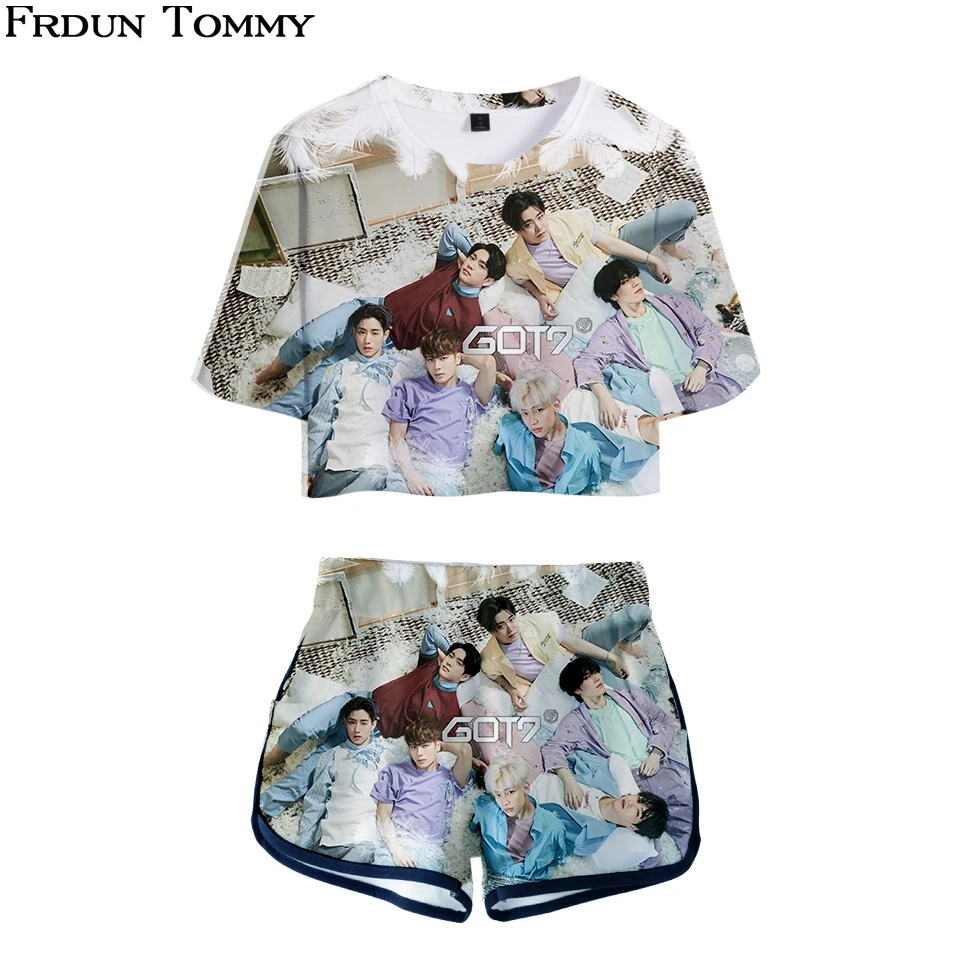 Frdun Tommy 3D GOT7 Present YOU Leisure Suit Soft T-shirt O-neck and Short Pants Summer Fashion Kpop Casual Clothes 2018 New
Frdun Tommy 3D GOT7 Present YOU Leisure Suit Soft T-shirt O-neck and Short Pants Summer Fashion Kpop Casual Clothes 2018 New