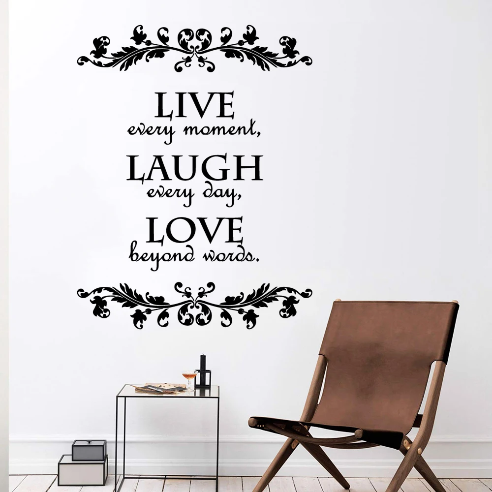 Cartoon live Phrase Removable Art Vinyl Wall Stickers Removable Vinyl Mural Wallpaper Wall Art Decal
Cartoon live Phrase Removable Art Vinyl Wall Stickers Removable Vinyl Mural Wallpaper Wall Art Decal