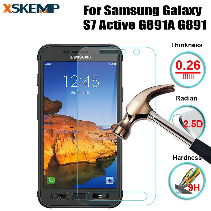 Explosion Proof Tempered Glass 9H Real 2.5D Premium No Fingerprint Screen Protector Film For Samsung Galaxy S7 Active G891A G891
Explosion Proof Tempered Glass 9H Real 2.5D Premium No Fingerprint Screen Protector Film For Samsung Galaxy S7 Active G891A G891
