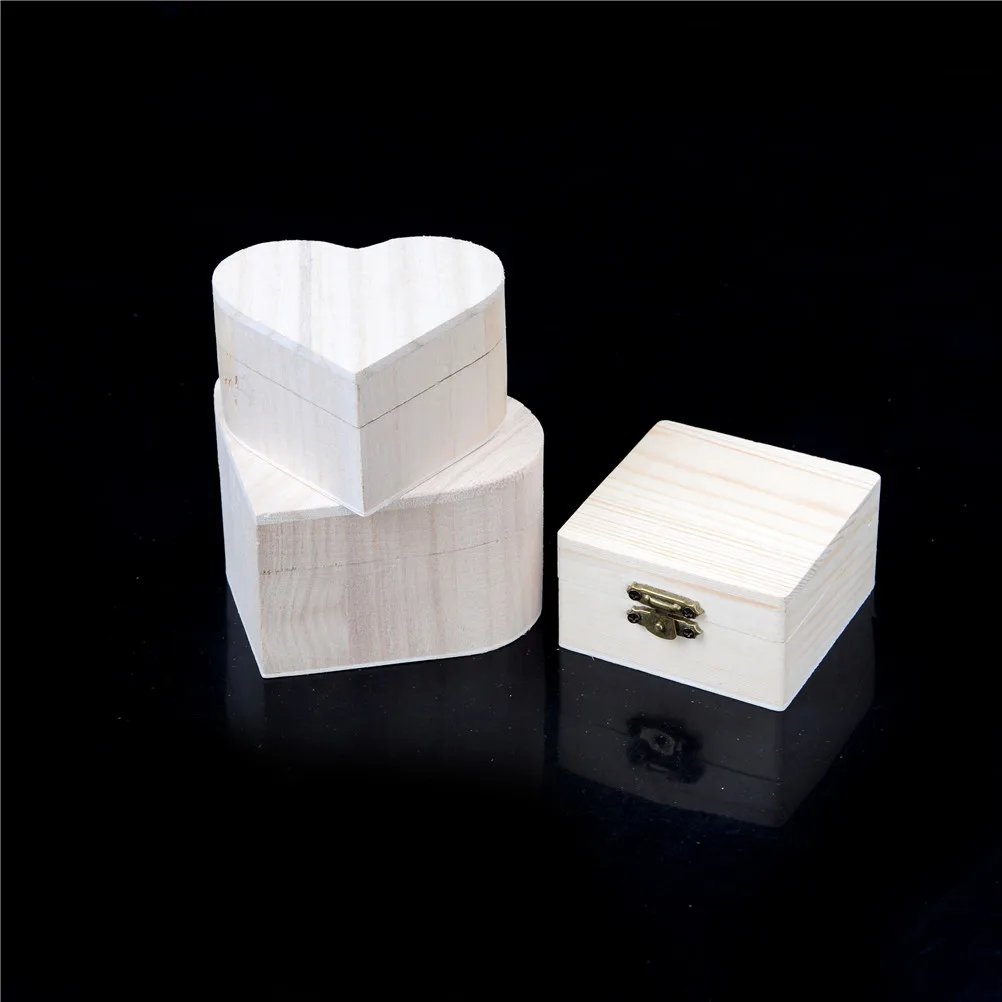 NEWEST Heart Shape Wood Box Jewelry Box Hardware Wedding Gift Makeup Storage Bin Earrings Ring Organizer Portable Storage Boxes
NEWEST Heart Shape Wood Box Jewelry Box Hardware Wedding Gift Makeup Storage Bin Earrings Ring Organizer Portable Storage Boxes