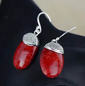 2018 Promotion Sale Earings Fashion Jewelry Chinese L&p S925 Hand-made Mosaic Carved Coral Earrings Pendant Accessories
2018 Promotion Sale Earings Fashion Jewelry Chinese L&p S925 Hand-made Mosaic Carved Coral Earrings Pendant Accessories