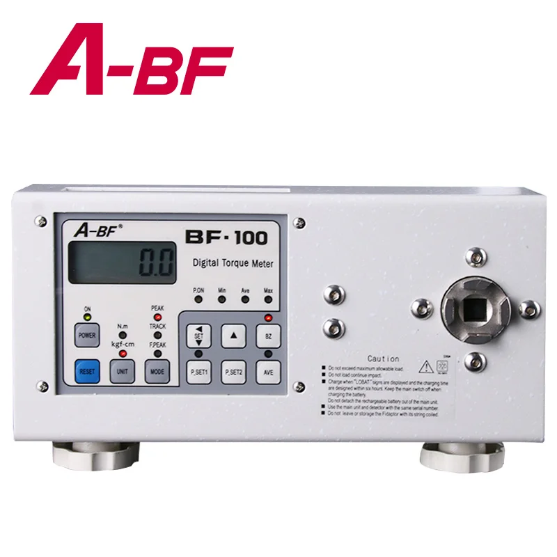 A-BF High Precision Digital Torque Meter Electric Batch Electric Drill Torque Tester Motor Tester BF-100
A-BF High Precision Digital Torque Meter Electric Batch Electric Drill Torque Tester Motor Tester BF-100