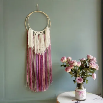 30*95cm Nordic Mandala Hand-knitted Fringe Macrame Wall Hanging Mexican Home Decoration Headboard Wall Tapestry
30*95cm Nordic Mandala Hand-knitted Fringe Macrame Wall Hanging Mexican Home Decoration Headboard Wall Tapestry