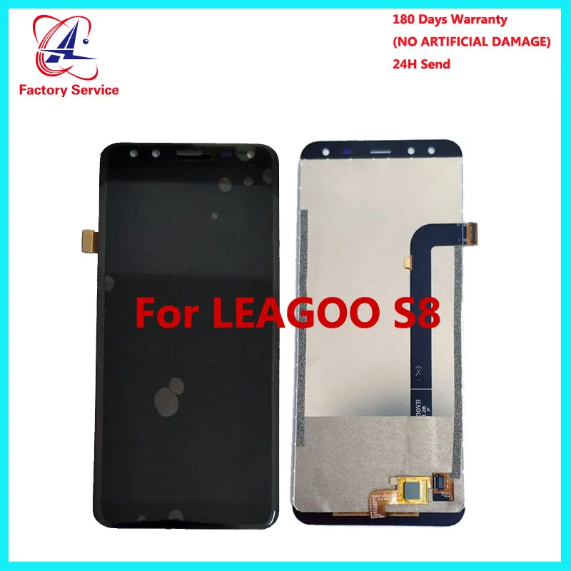 For 100% Original Leagoo S8 LCD Display+Touch Screen Panel Digital Replacement Parts Assembly 5.72 inch in stock
For 100% Original Leagoo S8 LCD Display+Touch Screen Panel Digital Replacement Parts Assembly 5.72 inch in stock