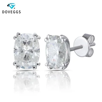 DovEggs 14K White Gold 2.0ctw 5*7mm GH Colorless Cushion Cut Lab Created Moissanite Diamond Stud Earrings For Women Fine Jewelry
DovEggs 14K White Gold 2.0ctw 5*7mm GH Colorless Cushion Cut Lab Created Moissanite Diamond Stud Earrings For Women Fine Jewelry