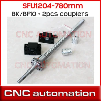 RM1204 Ball Screw SFU1204 L= 780mm Rolled Ballscrew+ single Ball nut + 2pcs coupler+ BK BF10 end support
RM1204 Ball Screw SFU1204 L= 780mm Rolled Ballscrew+ single Ball nut + 2pcs coupler+ BK BF10 end support
