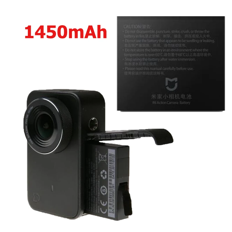 Mijia 1450mAh Battery Rechargeable External lithium Batteries for Action Camera XIAOMI Mijia 4k Accessories Battery
Mijia 1450mAh Battery Rechargeable External lithium Batteries for Action Camera XIAOMI Mijia 4k Accessories Battery