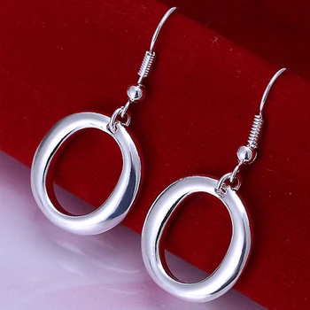 Classic 925 Sterling Silver Simple Fashion Round Shape Drop Earrings For Women Wedding Bijoux Brinco Big Sale
Classic 925 Sterling Silver Simple Fashion Round Shape Drop Earrings For Women Wedding Bijoux Brinco Big Sale