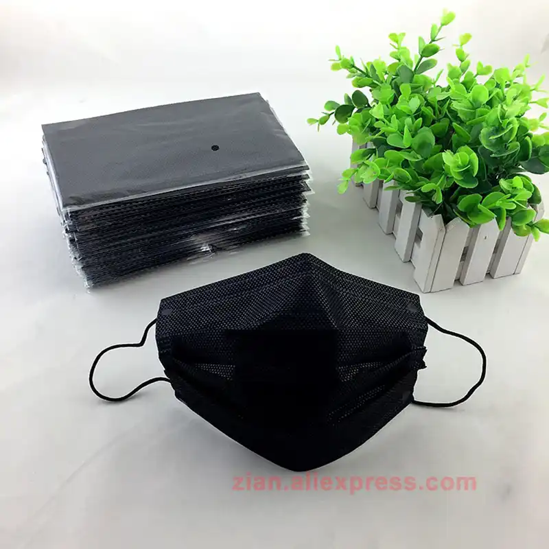 mchoice 50 pcs disposable earloop face mask filters bacteria mchoice 50 pcs disposable earloop face mask filters bacteria