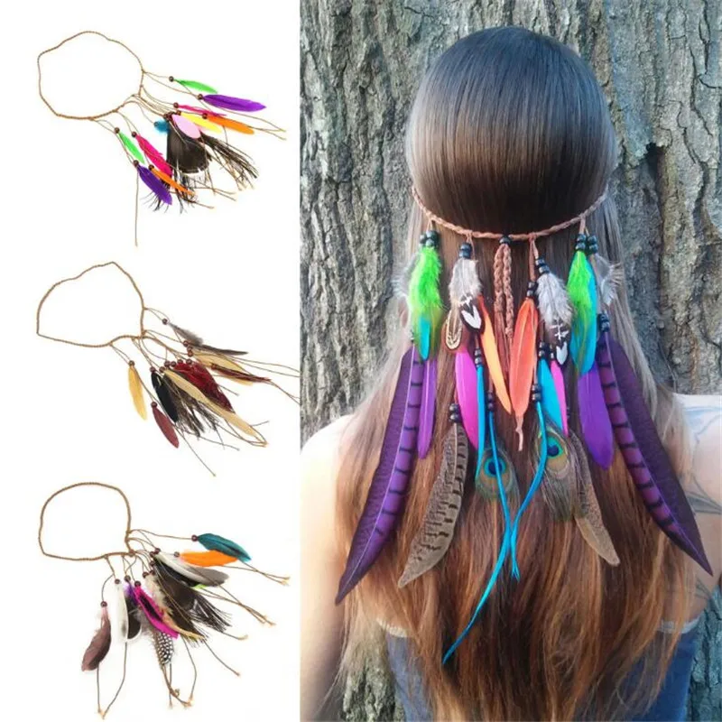 Ruoshui Women Female Fashion Bohemian Style Feather Headband Multi-types Boho High Quality Beach Party Hair Accessories Hot Sale
Ruoshui Women Female Fashion Bohemian Style Feather Headband Multi-types Boho High Quality Beach Party Hair Accessories Hot Sale
