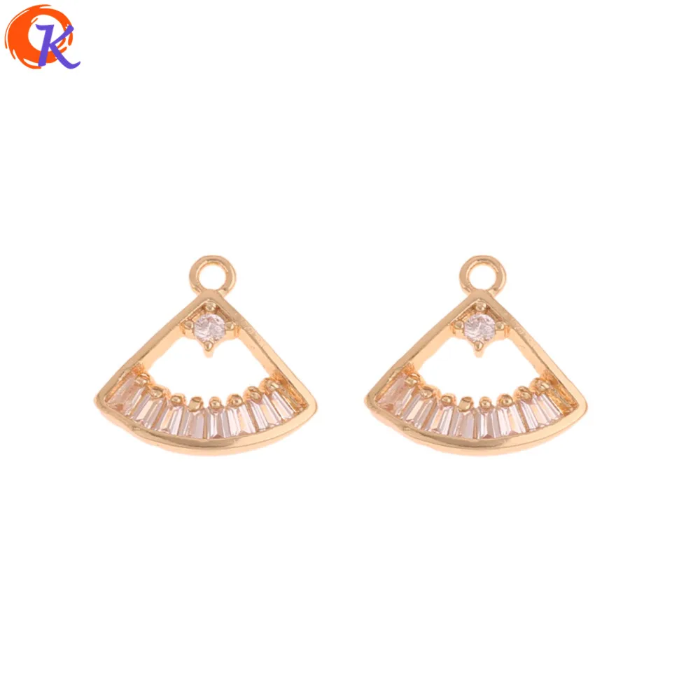 Cordial Design 20Pcs 12*13MM Jewelry Accessories/CZ Charms/DIY/Sector Shape/Genuine Gold Plating/Hand Made/Earring Findings
Cordial Design 20Pcs 12*13MM Jewelry Accessories/CZ Charms/DIY/Sector Shape/Genuine Gold Plating/Hand Made/Earring Findings