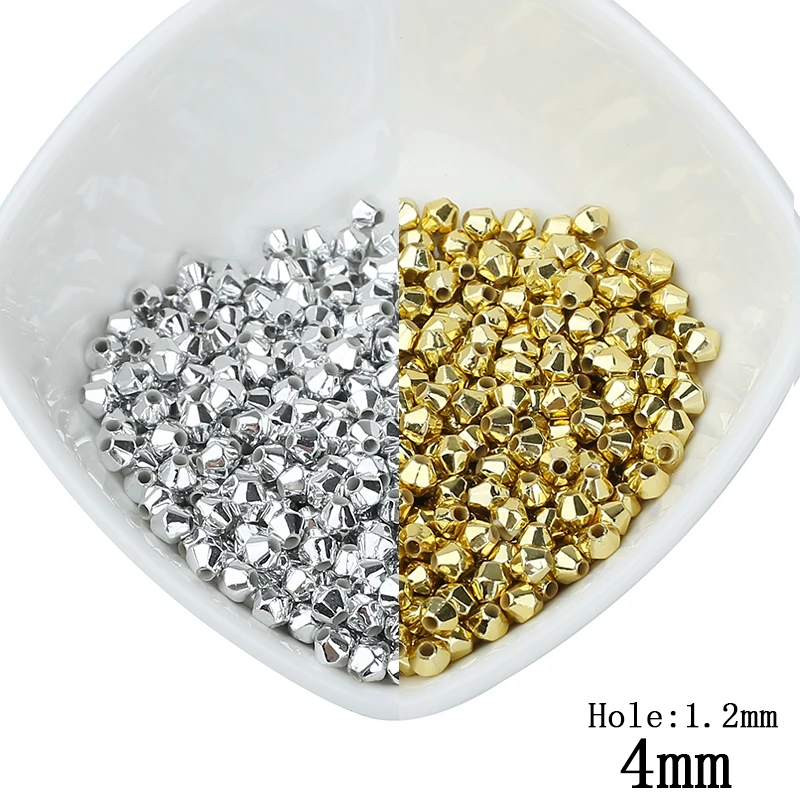 1000pcs/lot Gold Silver Color Two Hole Plastic DIY Beads Wholesale Cut Faceted Resin Ball Africa Beads For Kids Jewelry Making
1000pcs/lot Gold Silver Color Two Hole Plastic DIY Beads Wholesale Cut Faceted Resin Ball Africa Beads For Kids Jewelry Making