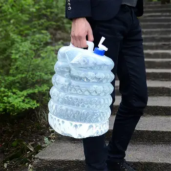 Soft Outdoor Camping Water Tank Bucket Mountain Climbing Picnic Telescopic Portable Folding Water Container Bag Storage Bladder
Soft Outdoor Camping Water Tank Bucket Mountain Climbing Picnic Telescopic Portable Folding Water Container Bag Storage Bladder
