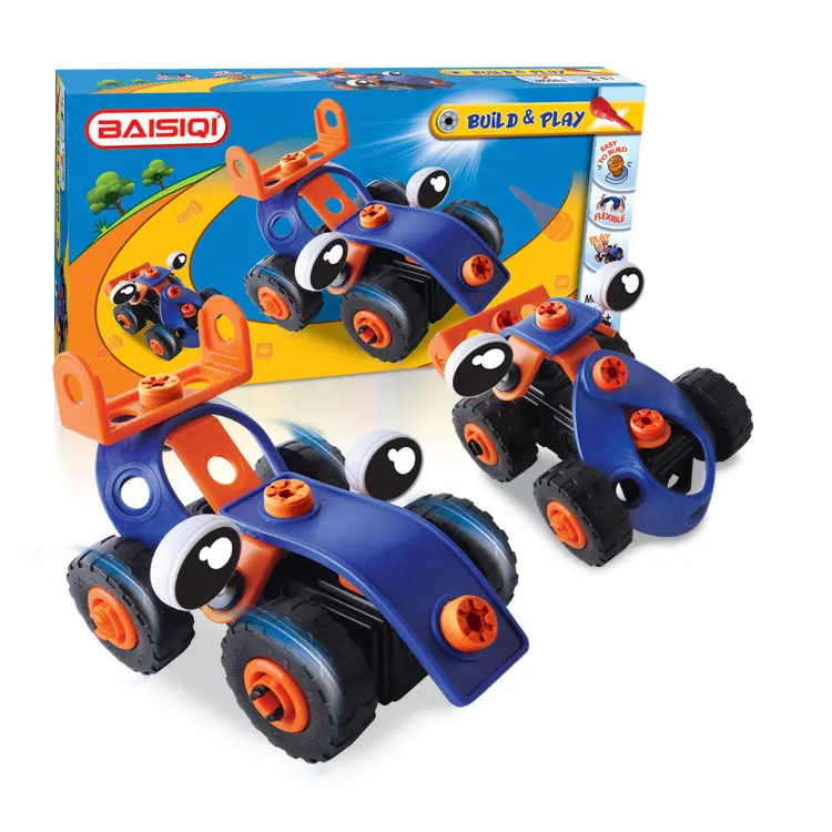 DIY Children Interactive Building Block Concept Car Hand-eye Coordination Variety Assembly Screw Toys Model Gift Collection | Игрушки и