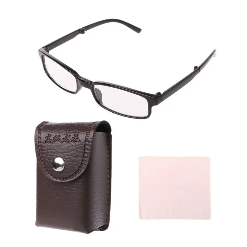 

Unisex Foldable Reading Glasses Folding Spectacles Eyeglass Presbyopia Readers +1 +1.5 +2 +2.5 +3 +3.5 +4.0