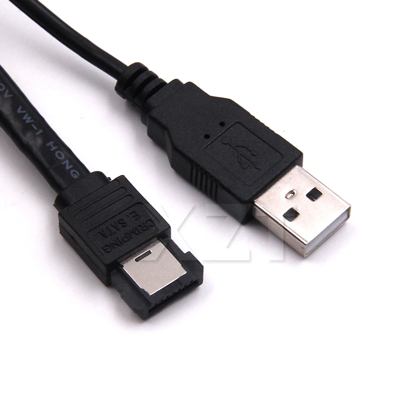 2 в 1 кабель для подключения жесткого диска SATA 22Pin eSATA Дата с питанием от USB адаптер