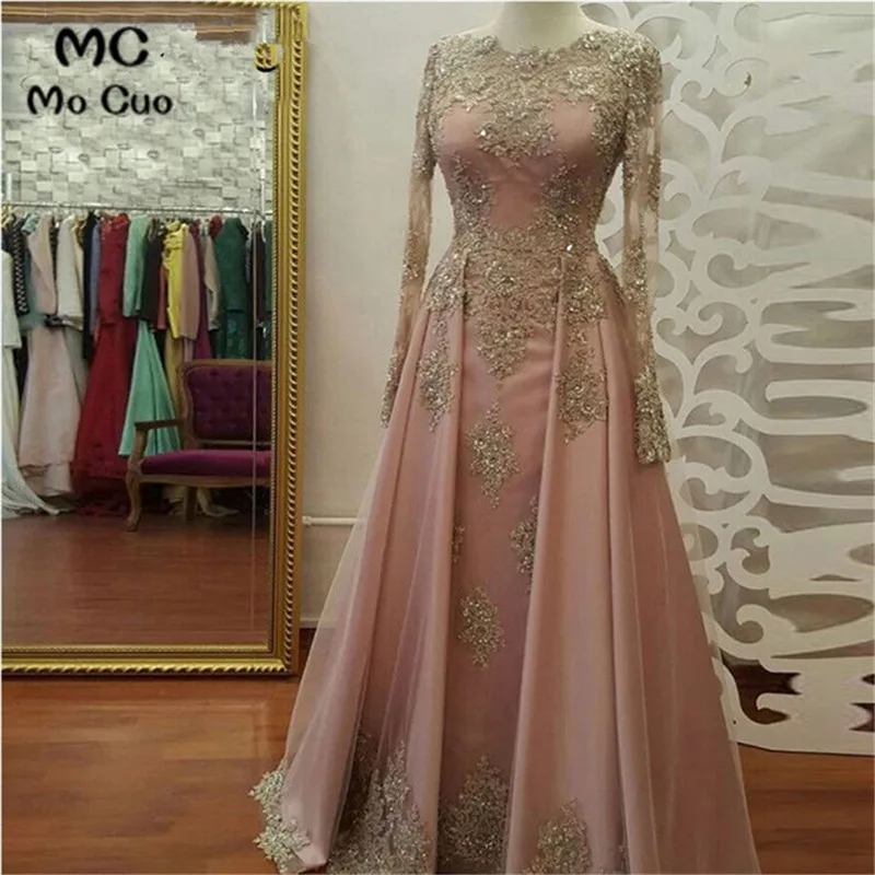 Muslim-Evening-Dresses-2019-A-line-Long-Sleeves-Pearls-Lace-Islamic-Dubai-Kaftan-Saudi-Arabic-Long.jpg_640x640