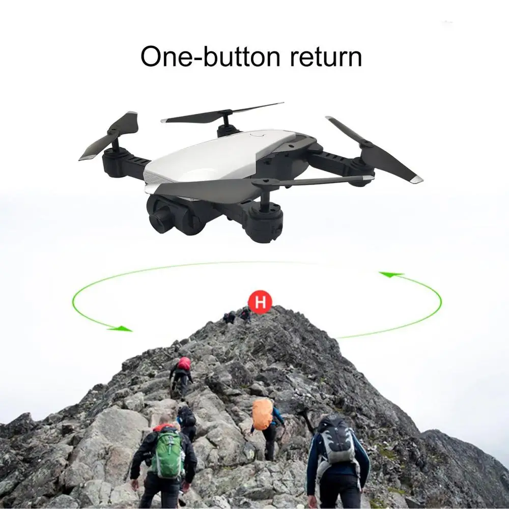LH-X41WF RC Drone Quadcopter Camera 200W 2.4G 6-Axis Wifi FPV Foldable Plane Aircraft Altitude Hold Headless One Key Return
LH-X41WF RC Drone Quadcopter Camera 200W 2.4G 6-Axis Wifi FPV Foldable Plane Aircraft Altitude Hold Headless One Key Return
