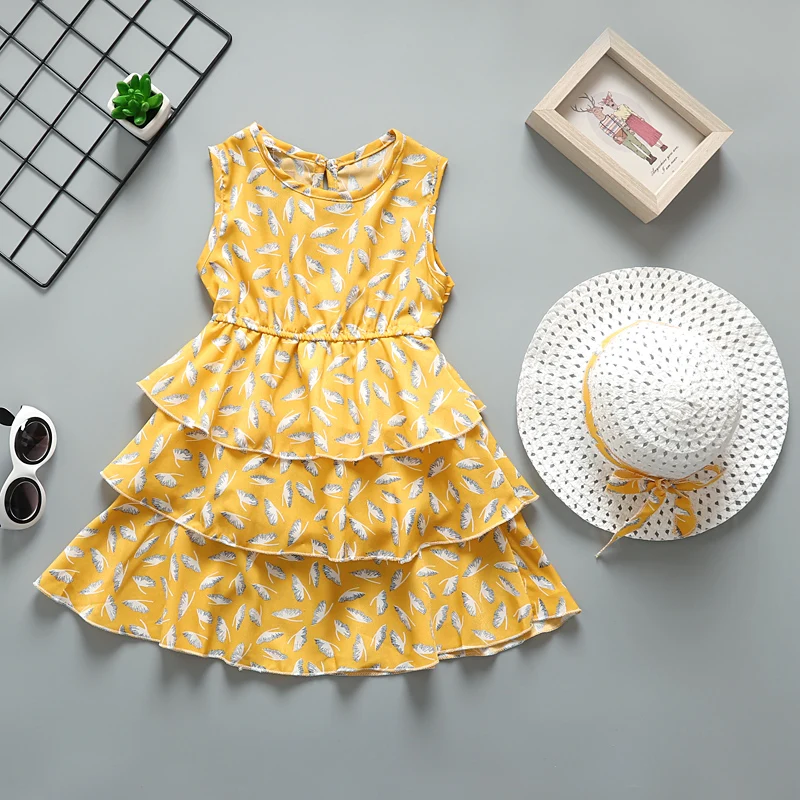 Girls summer dress kids fashion birthday party dresses+hat 2pcs clothes for baby girls children princess clothing girls outfits
Girls summer dress kids fashion birthday party dresses+hat 2pcs clothes for baby girls children princess clothing girls outfits