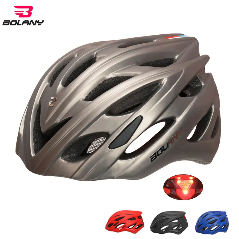2019 NEW BOLANY Ultralight Bicycle Helmet with LED Light Men's and Women's Black Riding Helmet MTB Bicycle Red Bicycle Helmet
2019 NEW BOLANY Ultralight Bicycle Helmet with LED Light Men's and Women's Black Riding Helmet MTB Bicycle Red Bicycle Helmet
