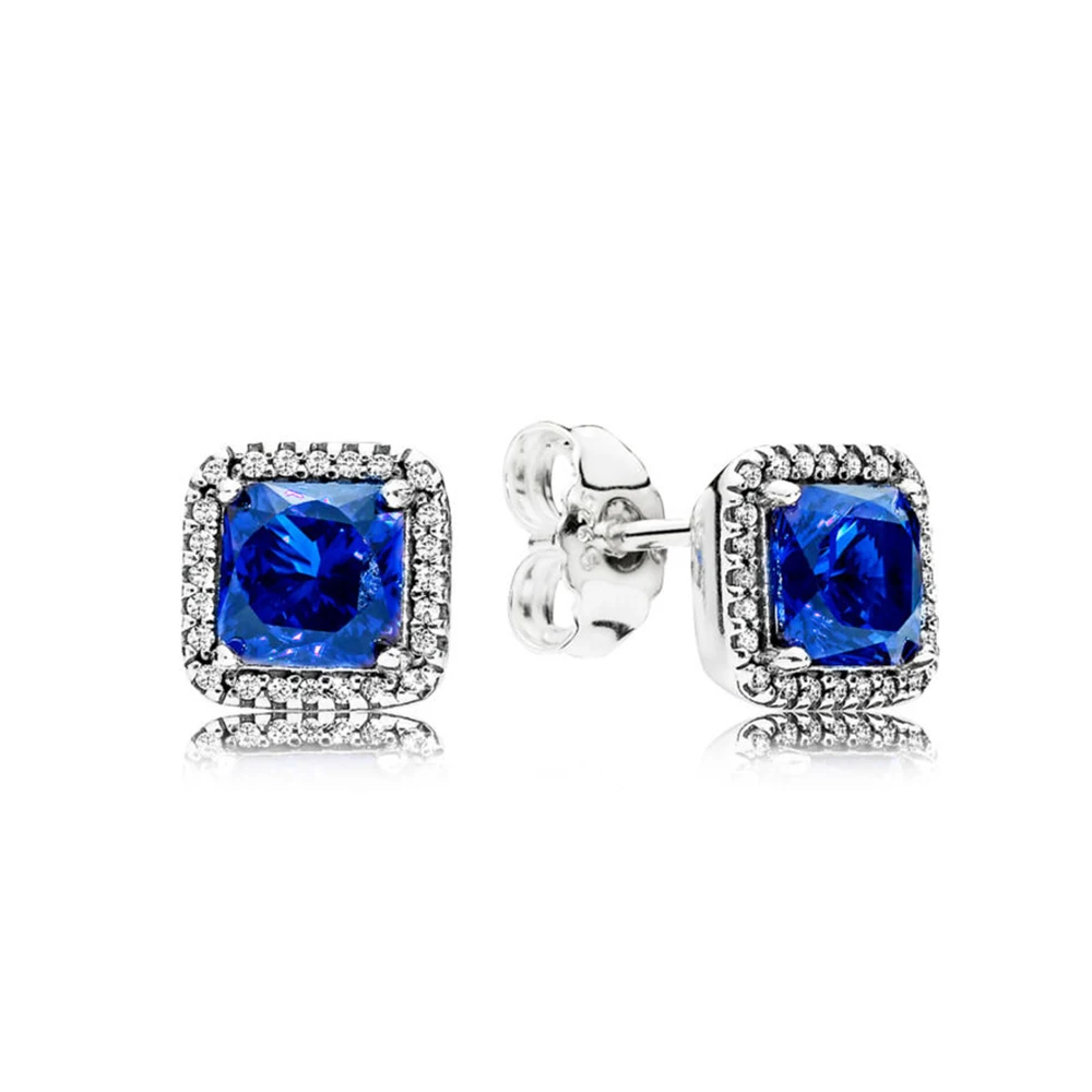 NEW 100% Sterling silver 1:1 Glamour 290591NBT Blue Timeless Elegance Earring Original Women wedding Fashion Jewelry 2018
NEW 100% Sterling silver 1:1 Glamour 290591NBT Blue Timeless Elegance Earring Original Women wedding Fashion Jewelry 2018