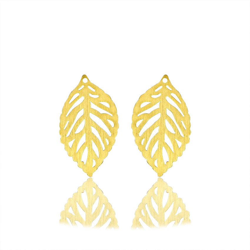 Wedding Jewelry Boucle D'oreille Femme 2019 Stainless Steel Leaf Drop Earrings For Women Gold Silver Color Leaves Boho Earrings
Wedding Jewelry Boucle D'oreille Femme 2019 Stainless Steel Leaf Drop Earrings For Women Gold Silver Color Leaves Boho Earrings