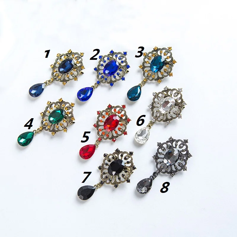 8 Color Rhine Stone Crystal Glass Brooch Tender Leaf Brooch Party Dance Accessories 180615-3
8 Color Rhine Stone Crystal Glass Brooch Tender Leaf Brooch Party Dance Accessories 180615-3