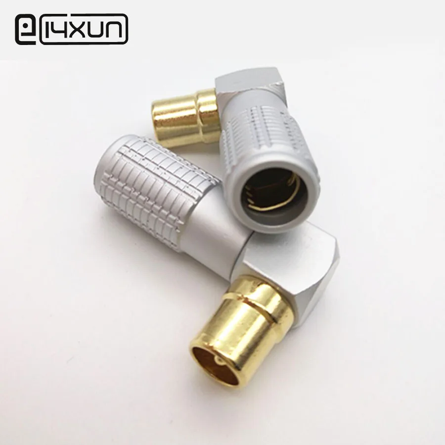 EClyxun 1pcs gold-plated TV Head Connector F Antenna Plug 9.5 Video Elbow RF Connector
EClyxun 1pcs gold-plated TV Head Connector F Antenna Plug 9.5 Video Elbow RF Connector