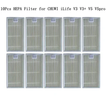 10pcs HEPA Filter for ilife v5 parts ilife v5s pro v3s pro v50 v5s v55 v3 v1 robot vacuum cleaner parts filters replacement
10pcs HEPA Filter for ilife v5 parts ilife v5s pro v3s pro v50 v5s v55 v3 v1 robot vacuum cleaner parts filters replacement