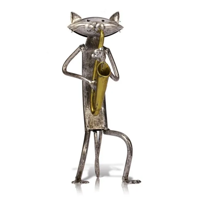 Metal Sculpture Figurine Statue Ornament Crafts Cat/Home Decoration Accessories Creative Gift Accessories for Living Room
Metal Sculpture Figurine Statue Ornament Crafts Cat/Home Decoration Accessories Creative Gift Accessories for Living Room