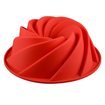 Big Swirl Shape Cake Mold Silicone Butter Baking form Tools For Cake Mold Bakery baking dish Bakeware Food Grade
Big Swirl Shape Cake Mold Silicone Butter Baking form Tools For Cake Mold Bakery baking dish Bakeware Food Grade