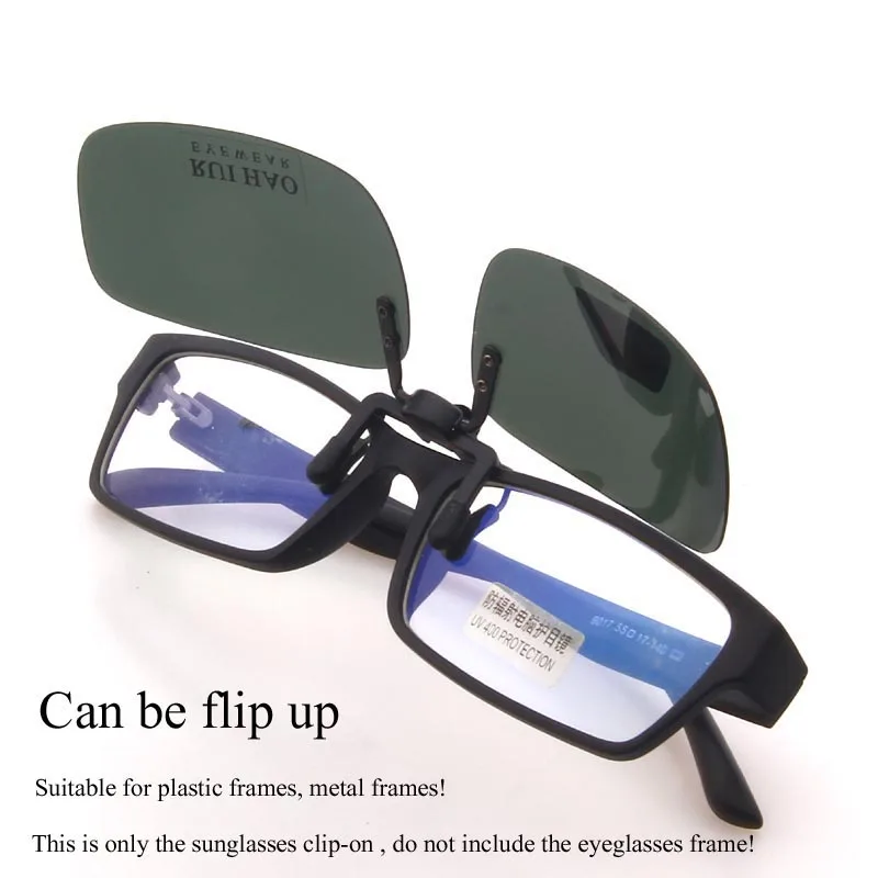 RUI HAO EYEWEAR Brand Clip on Sunglasses 4 Color Rectangle Polarized Sun Glasses Clip Driving Eyeglasses Clip on Sunglasses
RUI HAO EYEWEAR Brand Clip on Sunglasses 4 Color Rectangle Polarized Sun Glasses Clip Driving Eyeglasses Clip on Sunglasses