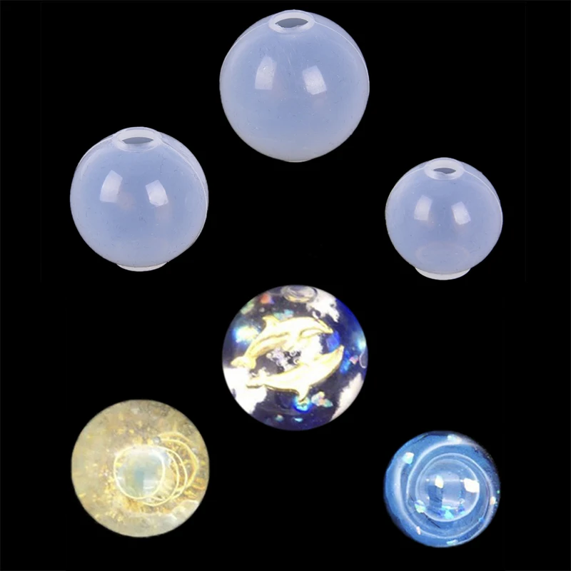 1Pcs 20/25/30mm Ball Silicone Resin Molds DIY Crystal Jewelry Pendant Mould Craft Making Tool
1Pcs 20/25/30mm Ball Silicone Resin Molds DIY Crystal Jewelry Pendant Mould Craft Making Tool