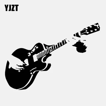 YJZT 13.5CM*9.5CM Personalized Rock Music Guitarist Vinyl Decoration Car Sticker C22-0642
YJZT 13.5CM*9.5CM Personalized Rock Music Guitarist Vinyl Decoration Car Sticker C22-0642